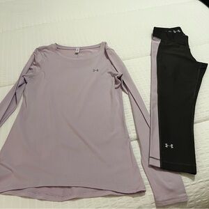Light purple, Under Armour workout suit!